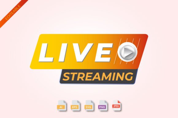 Download Live Streaming Icon 3D SVG - Stream Collection