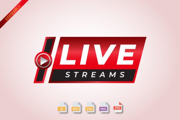 Download Live Streaming Icon 3D PNG Vector - Stream Collection