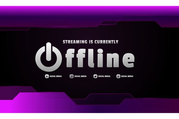 Download Modern Twitch Stream Offline Banner - Stream Collection