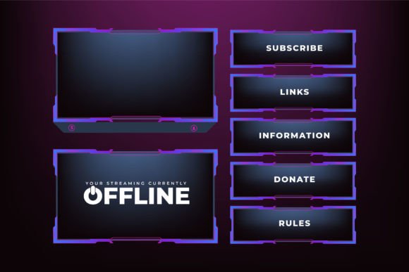 Download Live Streaming Screen Border Design - Stream Collection