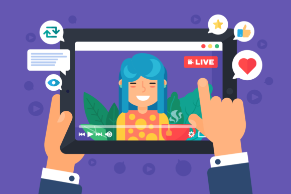 Download Asian Female Web Streamer Concept Image - Stream Collection