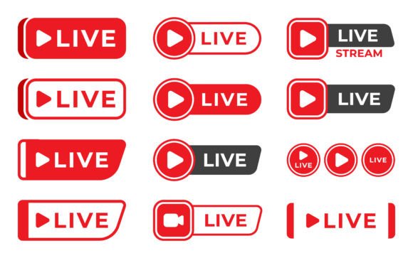 Download Live Stream Social Media Illustration - Stream Collection