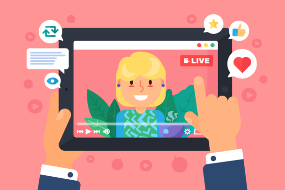 Download European Female Web Streamer Concept - Stream Collection