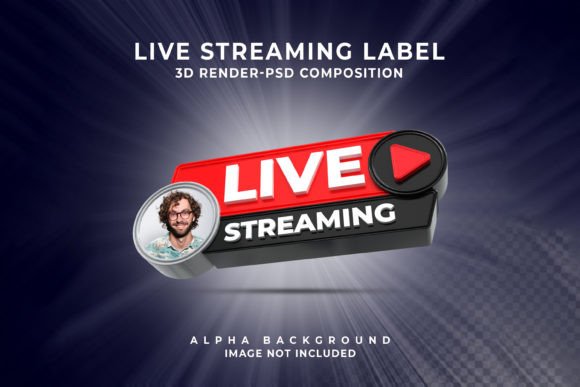 Download 3d Rendering Frame for Live Streaming - Stream Collection