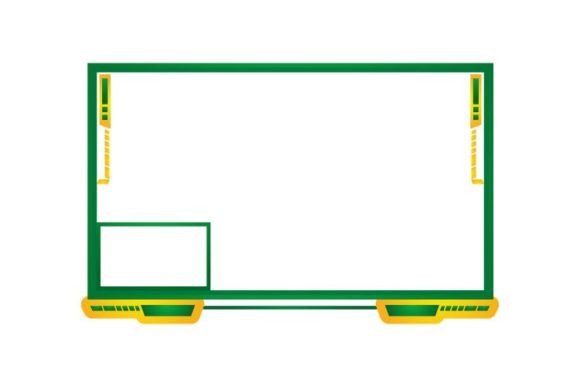 Download Modern Green Stream Overlay Template - Stream Collection